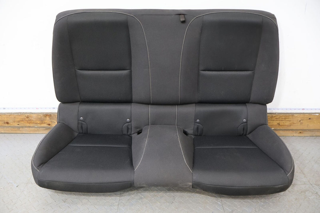 10-15 Camaro SS Cloth OEM Seat Set Front & Rear (Black AFJ) Mild Wear See Notes