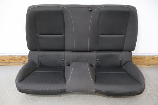 10-15 Camaro SS Cloth OEM Seat Set Front & Rear (Black AFJ) Mild Wear See Notes