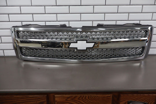 07-13 Chevy Silverado 1500 Chrome Grille OEM