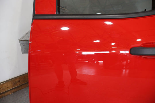 14-19 Chevy Silverado 1500 Double Cab Left Rear Door W/Glass (Red Hot G7C)