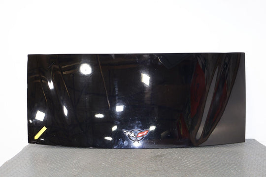 98-04 Chevy C5 Corvette FRC Fixed Roof Coupe Trunk Deck Lid (Black 41U) Cracked