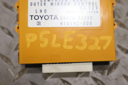 03-09 Lexus GX470 Memory Mirror Control Module (89430-60050) See Notes