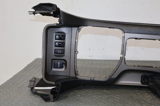 03-06 Lexus GX470 Floor Console Base W/ Upper Trim / Cubby & Cup Holders (Gray)