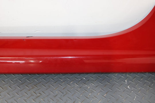 2012-2017 Fiat 500 Abarth 2 DR Left LH Rocker Moulding (Rosso Red PR1) Notes