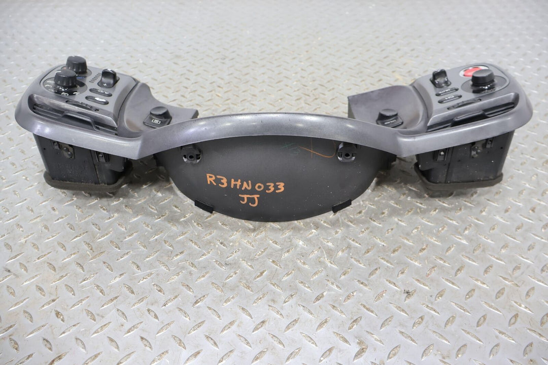 00-03 Honda S2000 AP1 USDM LHD Speedometer Trim Bezel W/Controls (Dark Silver)