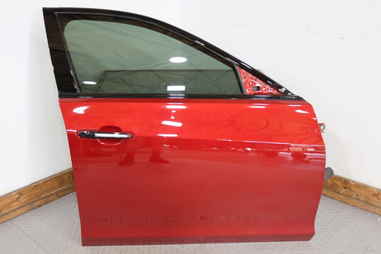 15-19 Cadillac CTS-V Sedan Front Right RH Door W/Glass (Red Obsession G7E)