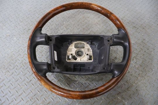 03-10 Bentley Continental GT Leather Steering Wheel (Black/Woodgrain) See Notes