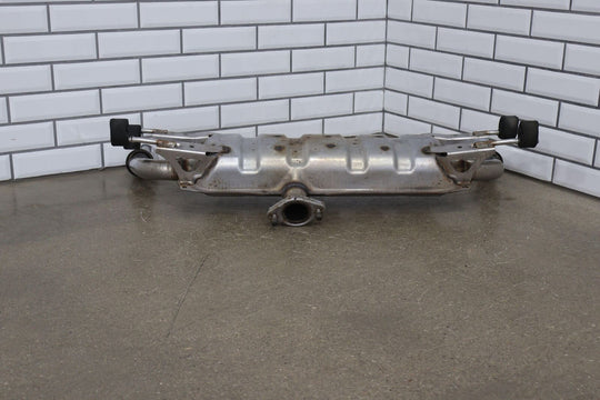 17-19 Fiat 124 Spider Abarth OEM Lusso Exhaust Muffler (W/ Tips) 62K Miles