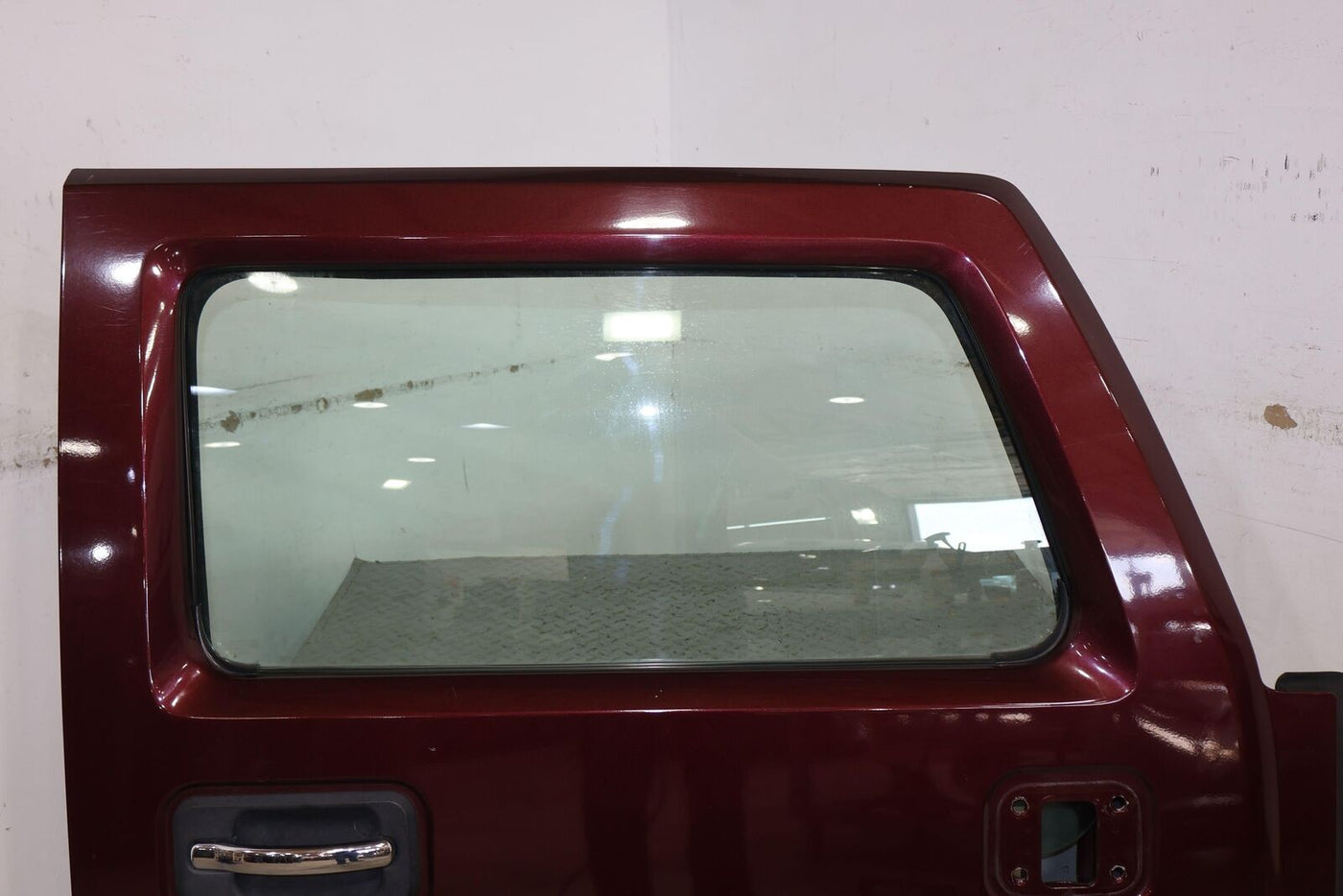 03-09 Hummer H2 Front Right RH Door W/ Glass (Twilight Maroon 49U) See Photos