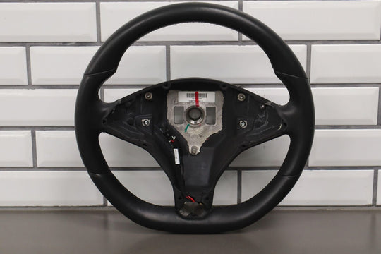 2012-2020 Tesla Model X / S Black Leather Heated Steering Wheel 1036774-00-D