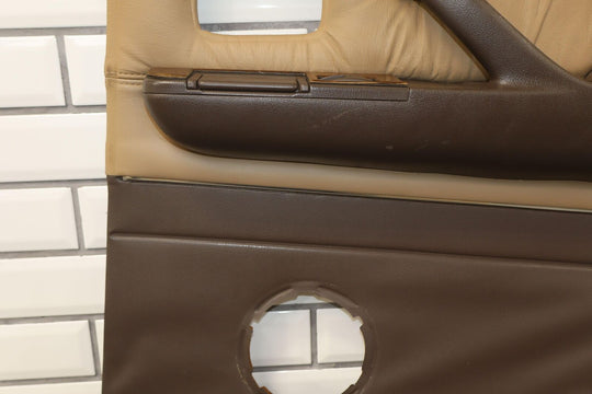 1991-1997 Toyota Land Cruiser Rear Right RH Interior Door Trim Panel Brown FF40