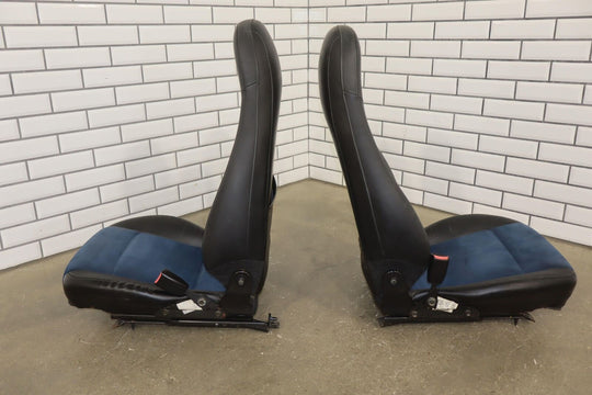 99-00 MAzda Miata NB Pair LH&RH Blue Seats W/Blue Cabin Carpet & Shifter Boot