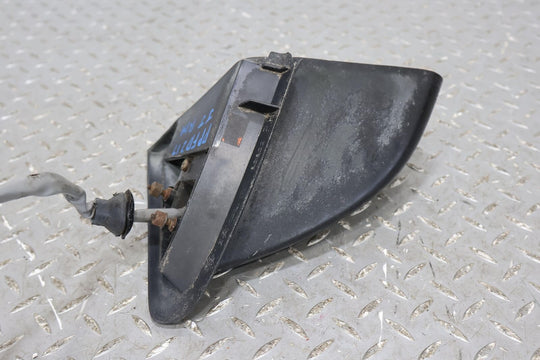 88-93 Ford Mustang Right RH Passenger OEM Door Mirror (Charcoal) Tested