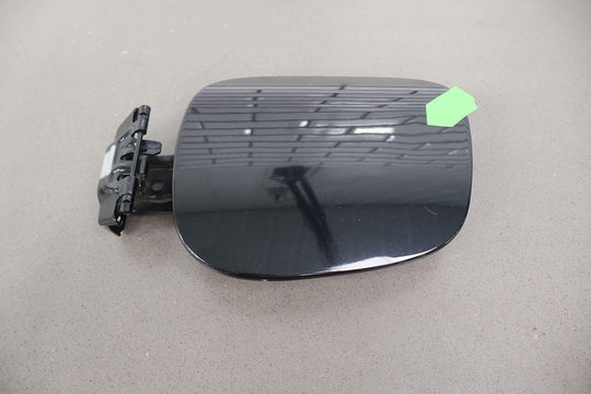 17-20 Fiat 124 Spider Gas Fuel Tank Filler Door Cover (Jet Black PXC) Dented