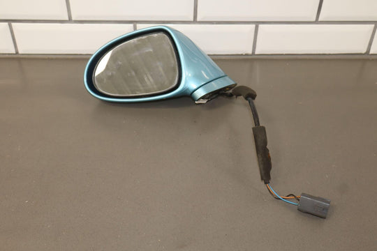 99-05 Mazda Miata NB Left Driver Power Door Mirror Crystal Blue (23C)