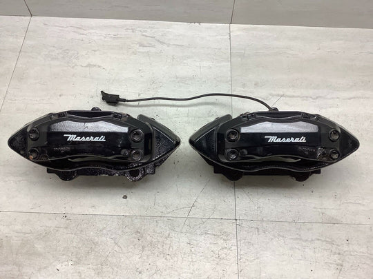 03-13 Maserati Quattroporte 4.2 (Base) Front Brake Calipers - Black (Pair)