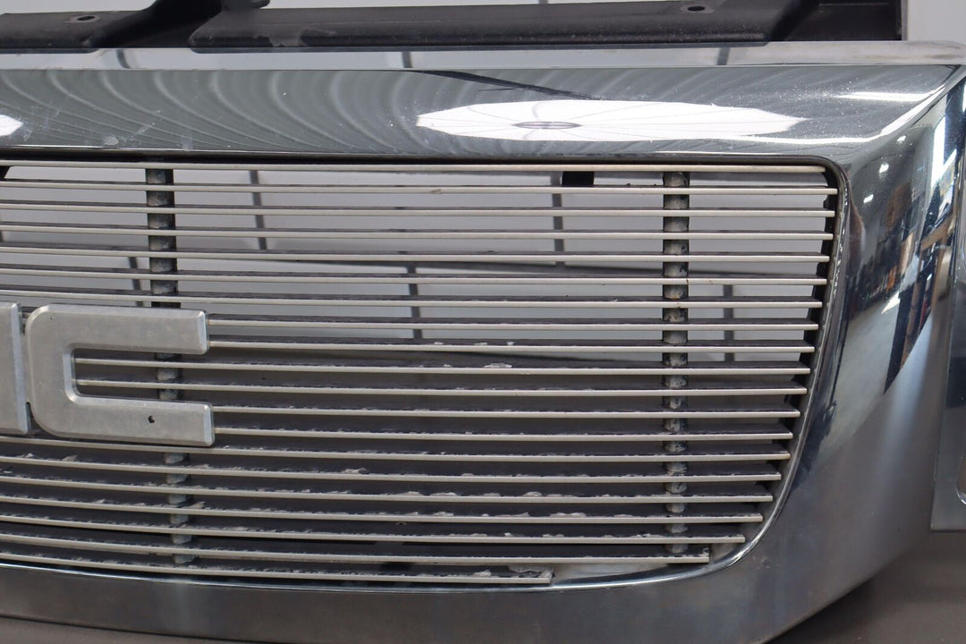 03-07 GMC Sierra 1500 OEM Chrome Grille with Billet Insert (Aftermarket)