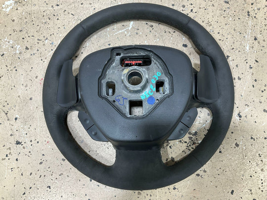 15-17 Corvette C7 Z51 OEM Steering Wheel W/ Controls (Black/Gray Stitch)