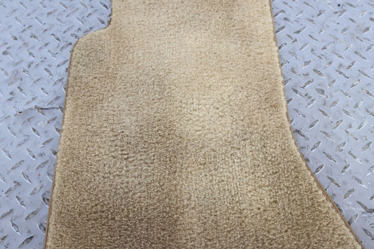 84-86 Chevy C4 Corvette Pair LH & RH Cloth Carpeted Floor Mats (Beige) OEM