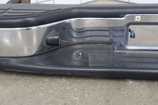 99-07 GMC Sierra 1500HD/2500HD Chrome Rear Bumper (Fleetside) OEM