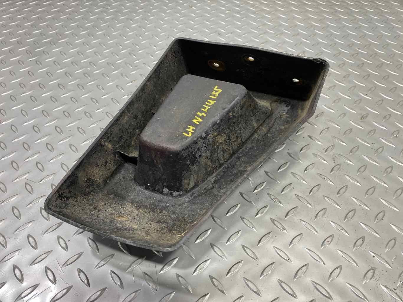 03-09 Hummer H2 Driver Left LH Bumper End Cap / Winglet (Black Textured)