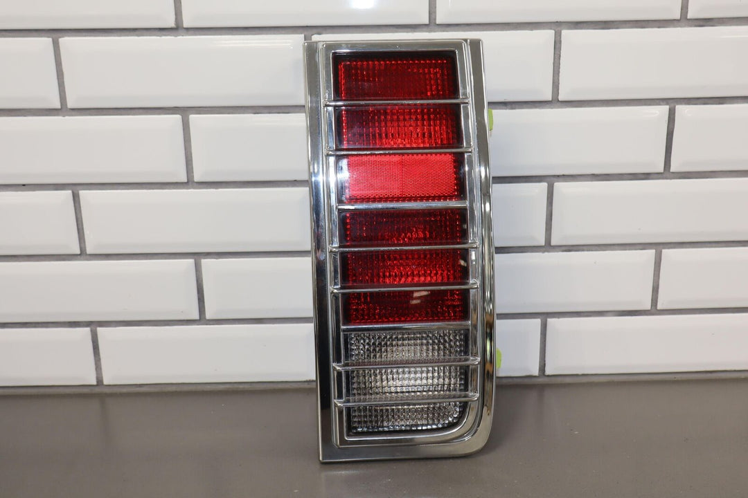 05-09 Hummer H2 SUV OEM LH&RH Tail Lights W/ Aftermarket Chrome Grille Covers