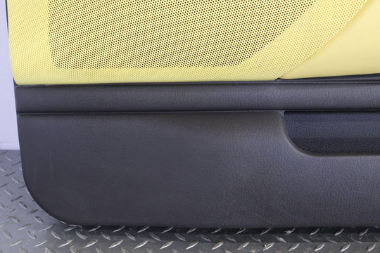 02-05 Ford Thunderbird Right Interior Door Trim Panel (Yellow & Black) See Notes