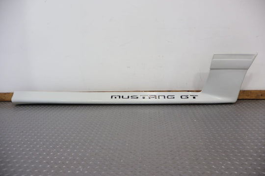 89-93 Ford Mustang GT Convertible Right RH Rocker Moulding (Oxford White YO)