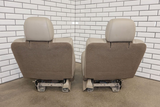 03-06 Cadillac Escalade Short WB 2nd Row Leather Seat Set (Shale 152) Mild Wear