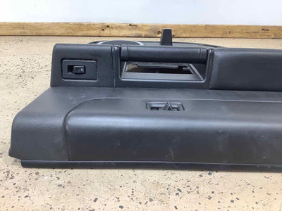 05-07 Hummer H2 Left LH Rear Door trim Panel (Ebony 48I) Missing Lower Pocket