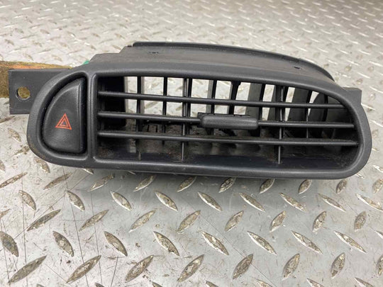 97-04 Chevy Corvette C5 Center Dash Vent W/ Hazard Switch OEM (Black 19i)