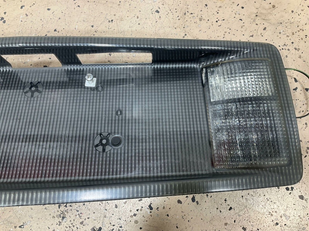 04-09 Cadillac XLR Tail Finish Panel (Faux Carbon Fiber) With Reverse Lights