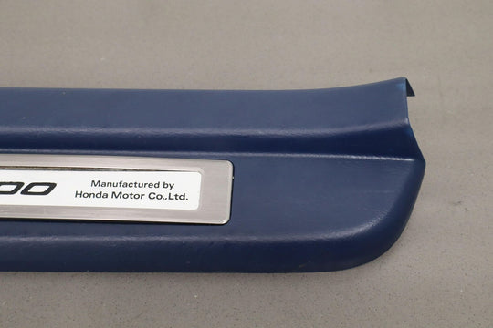 2000-2009 Honda S2000 Interior Sill Plates (Pair Left / Right) Blue BL