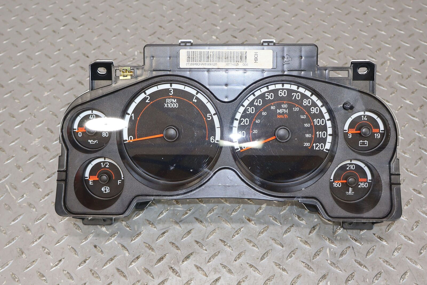 2009 Hummer H2 Speedometer 120MPH (ID20774803) 200K Miles