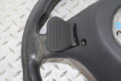 03-04 Audi RS6 OEM Leather Steering Wheel (Black QH) Mild Wear