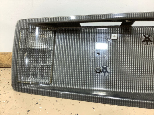 04-09 Cadillac XLR Tail Finish Panel Licesne Plate Insert Reverse Lights OEM