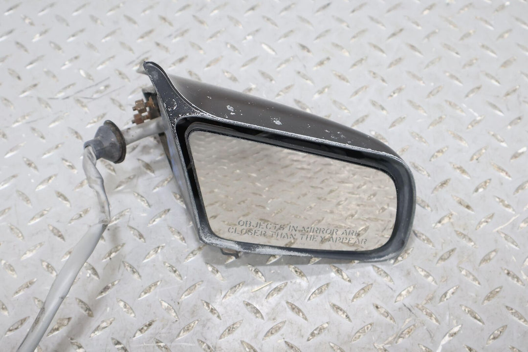 88-93 Ford Mustang Right RH Passenger OEM Door Mirror (Charcoal) Tested