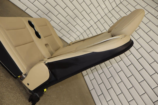 16-20 Tesla Model X Pair LH / RH 3rd Row Leather Seats (Tan) Light Wear