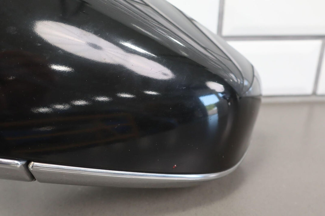 2012-2015 Tesla Model S Right RH Power Door Mirror (Black & Chrome) Tested