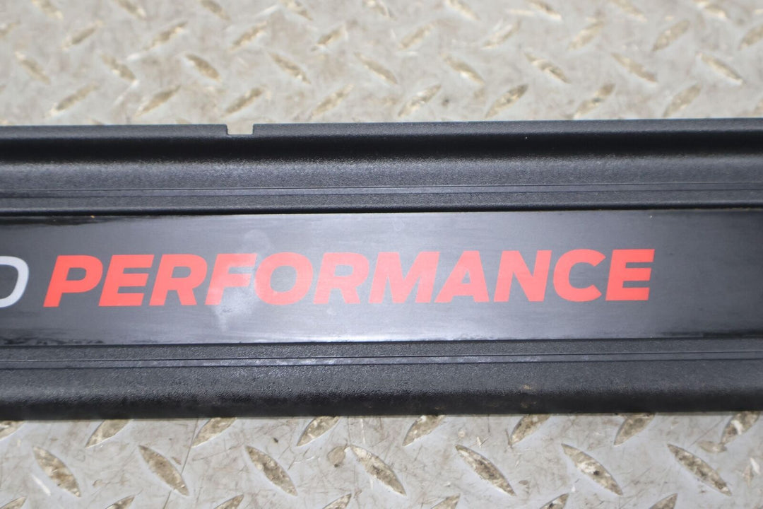 15-17 Ford Mustang Pair LH&RH Ford Performance Sill Plates (Ebony W1) See Photos