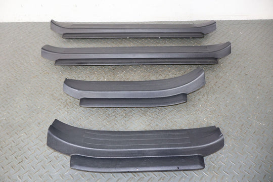 14-20 Toyota 4Runner Interior Door SIll Entry Plates (Black Fc22) See Notes