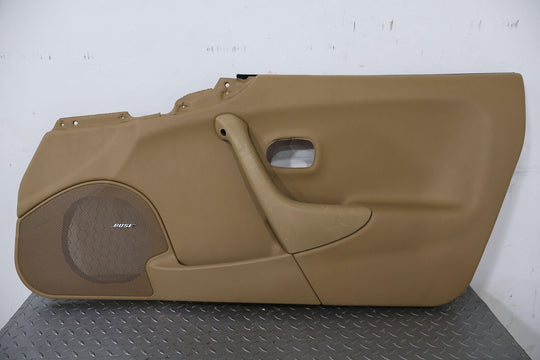 99-00 Mazda Miata NB Right RH Interior Door Trim Panel (Tan NB1) Some Wear