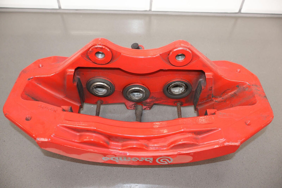 2015-2023 Dodge Challenger Hellcat OEM Brembo 6/4 Piston Brake Caliper Set Red