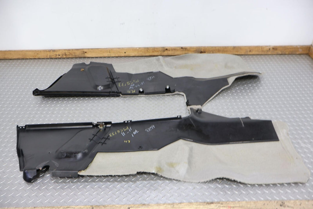 94-96 Chevy C4 Corvette Pair LH & RH Carpeted Console Side Trims (Gray 14i)