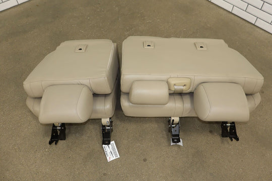 03-09 Lexus GX470 Pair LH&RH Split Bench 2nd Row Leather Seat Set (Ivory 00)