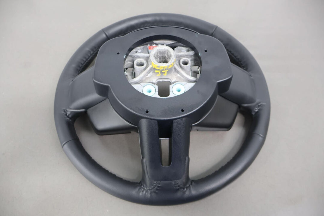 15-17 Ford Mustang GT Leather Steering Wheel (Ebony 41) Manual Trans Mild Wear