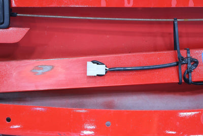 96-99 Panoz Roadster AIV Right RH Door Shell (Red) Damage Around Mirror Mount