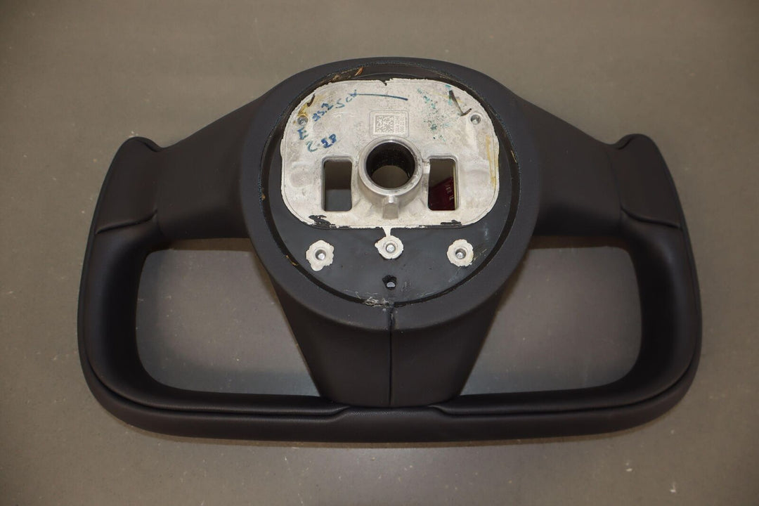 2021-2023 Tesla Model S Plaid Yoke Steering Wheel OEM (See Description)