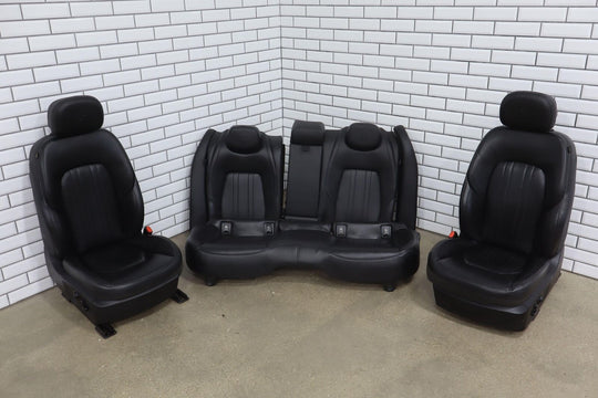 14-17 Maserati Ghibli Leather Power Seat Set Front&Rear (Testa Moro TMT) Tested