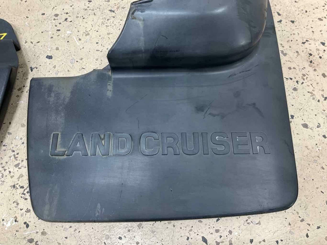 91-97 Toyota Land Cruiser Driver & Passenger Rear Mud Flaps(Tab Issues)See Notes